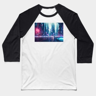 Neon City Baseball T-Shirt